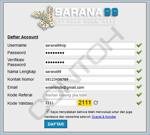 sarana99 menu daftar qq online